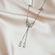 thumbnail image 5 of Tobillero Xihbxyly con borlas de diamantes y mariposas recortadas a la moda para mujer, 5 of 5