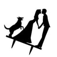 thumbnail image 4 of Acrylic  Silhouette Cake Topper Wedding Party Decoration, 4 of 6
