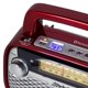 thumbnail image 3 of Radio Studebaker SB2006 Bluetooth AM/FM Portátil Rojo, 3 of 5