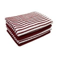 thumbnail image 2 of Hometrends Bar Mop Kitchen Towel 4 pack, 100% Cotton, Red, 2 of 5