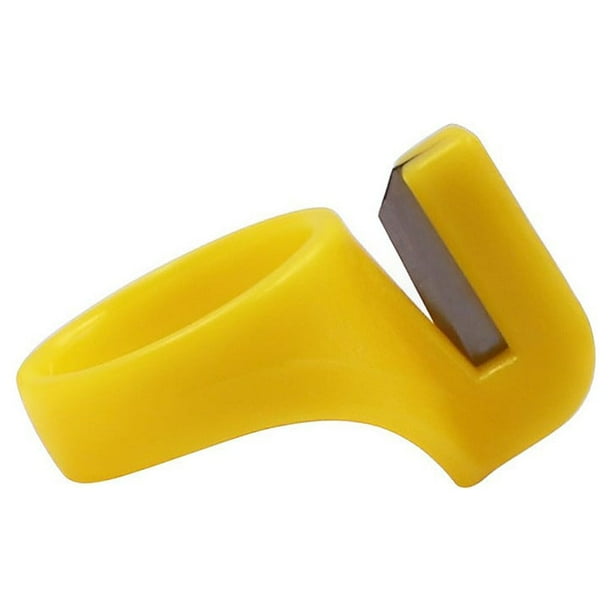 Matsuzay Anillo rebanador de hilo de coser ABS, reemplazo de extremo abierto, cordón ajustable para tejer y acolchar, accesorios para Artesanía