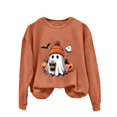 thumbnail image 4 of WZXFASHION Chandail à Capuchon Sans Capuche pour Femmes, Mode Décontractée, Imprimé, Col Rond, Soldes du Printemps, Liquidation, Chandail à Capuchon à Fermeture Éclair Intégrale, 4 of 4