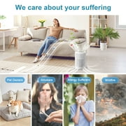 Airfire Air Purifier for Home, up to 1300 Sq.ft/2H Air Purifiers for Allergies and Asthma, H13 HEPA Air Filter
