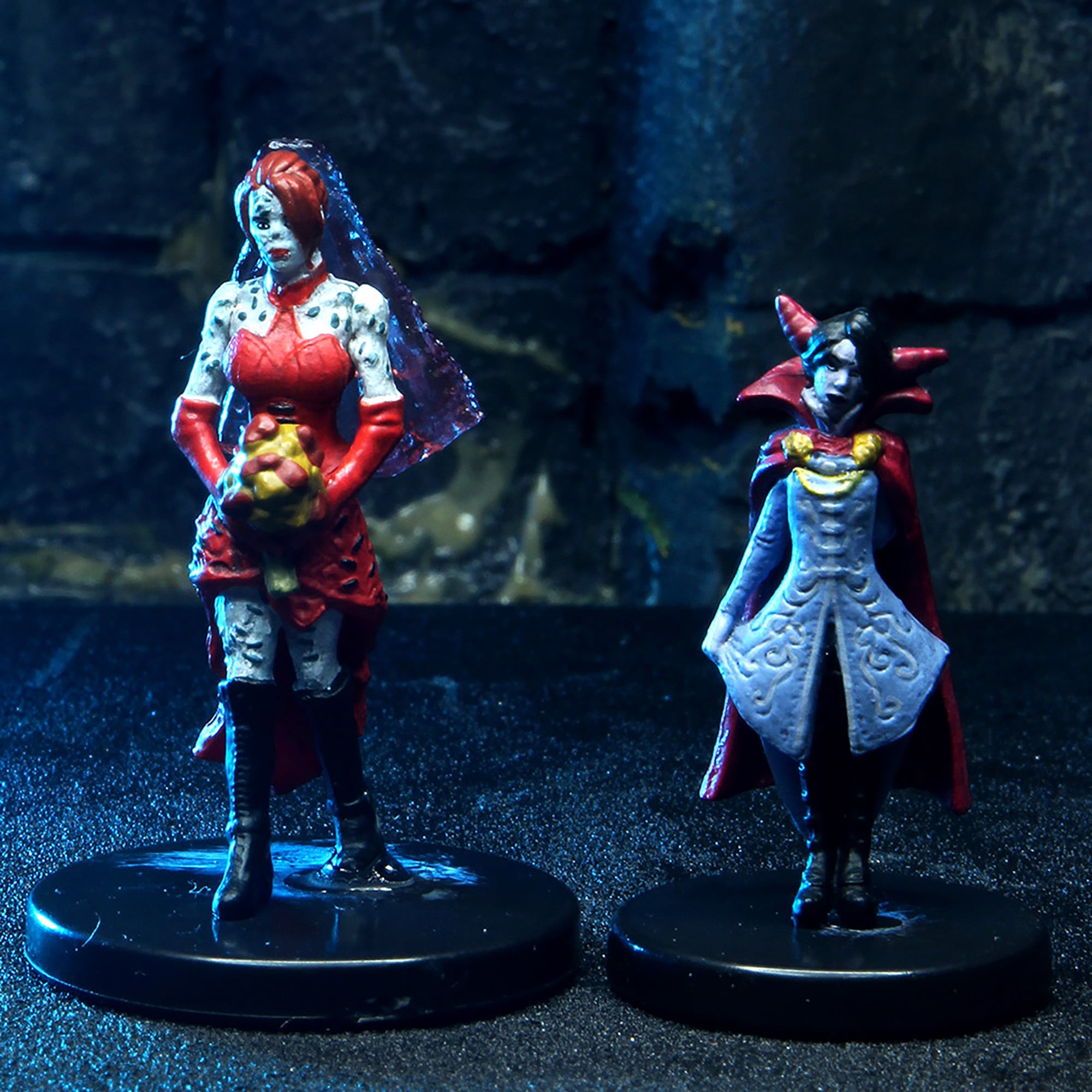 D&D Icons of the Realms: Curse of Strahd - Covens & Covenants Premium Box Set - 7 Miniatures, Prepainted