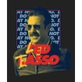 thumbnail image 2 of Ted Lasso Do As I Say Ladies Black T-shirt-Large, 2 of 4