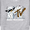 thumbnail image 3 of MTV - Snowman - Men's Crew Neck Fleece Pullover, 3 of 5