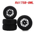 thumbnail image 1 of Ruedas Delanteras Y Traseras 4 Uds. 75mm para Coche Carreras Tamiya HSP HPI 1/10, 1 of 9