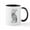White/Black Inside, variant on CafePress - IRRITABLE OWL Mug - 11 oz Ceramic Mug - Novelty Coffee Tea Cup
