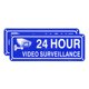 thumbnail image 1 of Uxcell 1-Pack Señal de Vigilancia por Video 24 Horas, 10" x 3.5" Señal de Advertencia Reflectante de Aluminio para Casa/Negocio, 1 of 1