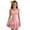 Pink, variant on VBEWZET One Shoulder Bow Decor Girls Summer Dress, Ruched Waist Tiered Ruffle Cake Dress Girls Beach Vacation Birthday Outfit Pink 12-13 Years