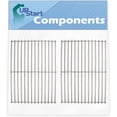 thumbnail image 1 of 2-Pack BBQ Grill Cooking Grates Replacement Parts for Master Chef T420LP - Compatible Barbeque Grid 16 5/8", 1 of 4
