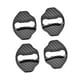 thumbnail image 3 of 4 tapas protectoras para cerradura de puerta de coche, accesorios decorativos para puertas de coche. raya, 3 of 9