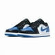thumbnail image 5 of N I-K-E A i r-Jor-dan 1 AJ1 Low White Black Blue Shoes Men's Sneakers 553558-140, 5 of 6