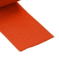 thumbnail image 4 of Banda Elástica Doble-Cara 2.8' Plano 2 Yarda 1 Rollo Naranja Amarillo Unique Bargains, 4 of 6