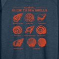 thumbnail image 3 of Instant Message - Coastal Guide To Sea Shells Chart - Women's Lightweight French Terry Long Sleeve Shirt, 3 of 6