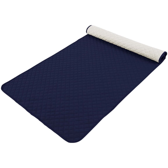 KMWGRE Washable Pet Blanket Furniture Protector Sofa Couch Cover for Dogs and Cats Durable Polyester Fabric Indoor Use Navy One Size