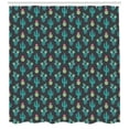 thumbnail image 3 of Ambesonne Botanical Shower Curtain, Saguaro Cactus Mexican, 69"Wx84"L, Grey Teal Pale Green, 3 of 3