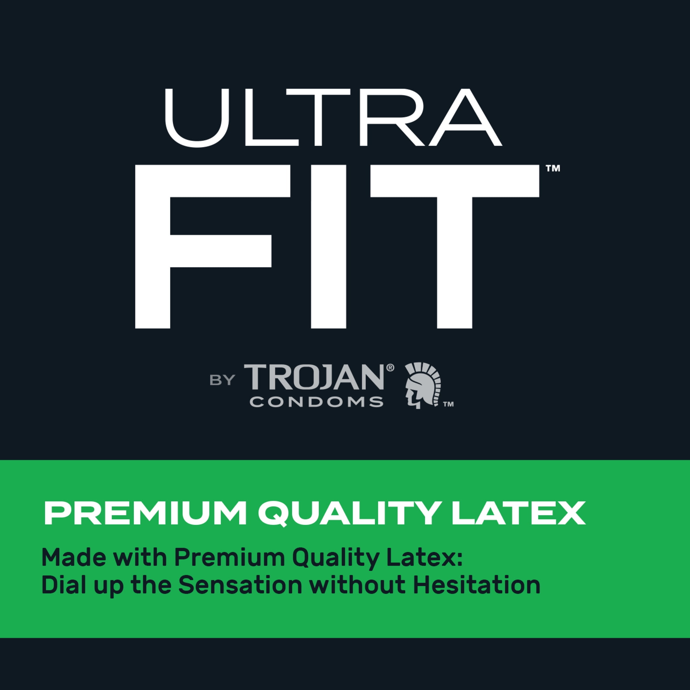 TROJAN CONDOM ULTRAFIT FREEDOM FEEL 10CT
