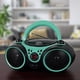 thumbnail image 1 of Jensen CD490 Teal Portable Boombox Sport Reproductor de CD estéreo con, 1 of 2
