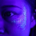 thumbnail image 2 of Gel con purpurina LATIBELL para cuerpo y rostro, reactivo a la luz negra UV, 12 colores, 2 of 6