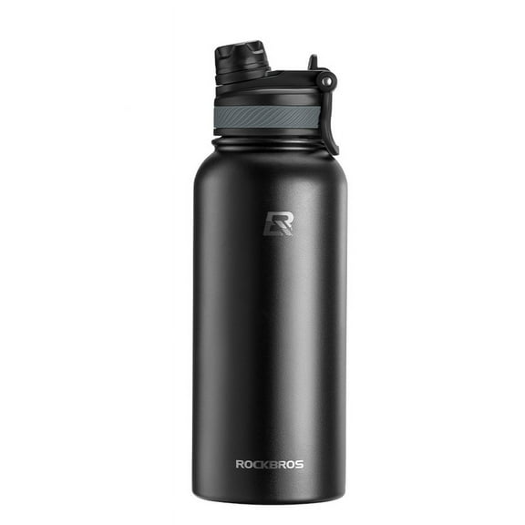ROCKBROS Aquaflask Tumbler for Hot and Cold Water Bottle ( 18oz/ 22oz/ 32oz/ 40oz) 304 Stainless Steel Insulated Thermal Bottle for Cycling Outdoor Sports