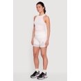 thumbnail image 2 of Women's Drop Waist Mesh Detail Biker Shorts, 2 of 4