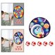 thumbnail image 3 of Juego de de dardos para niños, juego divertido de juguete, tablero de dardos de tela suave para bolas y seguro para que los niños jueguen Hhippo Soledad Juego de mesa de dardos para niños, 3 of 10
