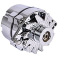 thumbnail image 2 of JEGS GM 1-Wire Alternator 100 Amp Output with Serpentine Pulley [Chrome Plated Finish], 2 of 7
