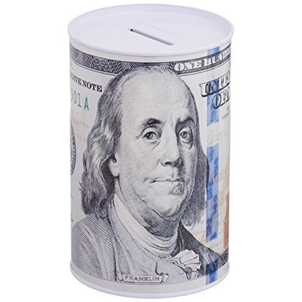 Home Bay Metal Money Piggy Bank With 100 Dollar Bill Wrapping Walmart Com Walmart Com Home Bay Metal Money Piggy Bank With 100 Dollar Bill Wrapping Walmart Com Walmart Com