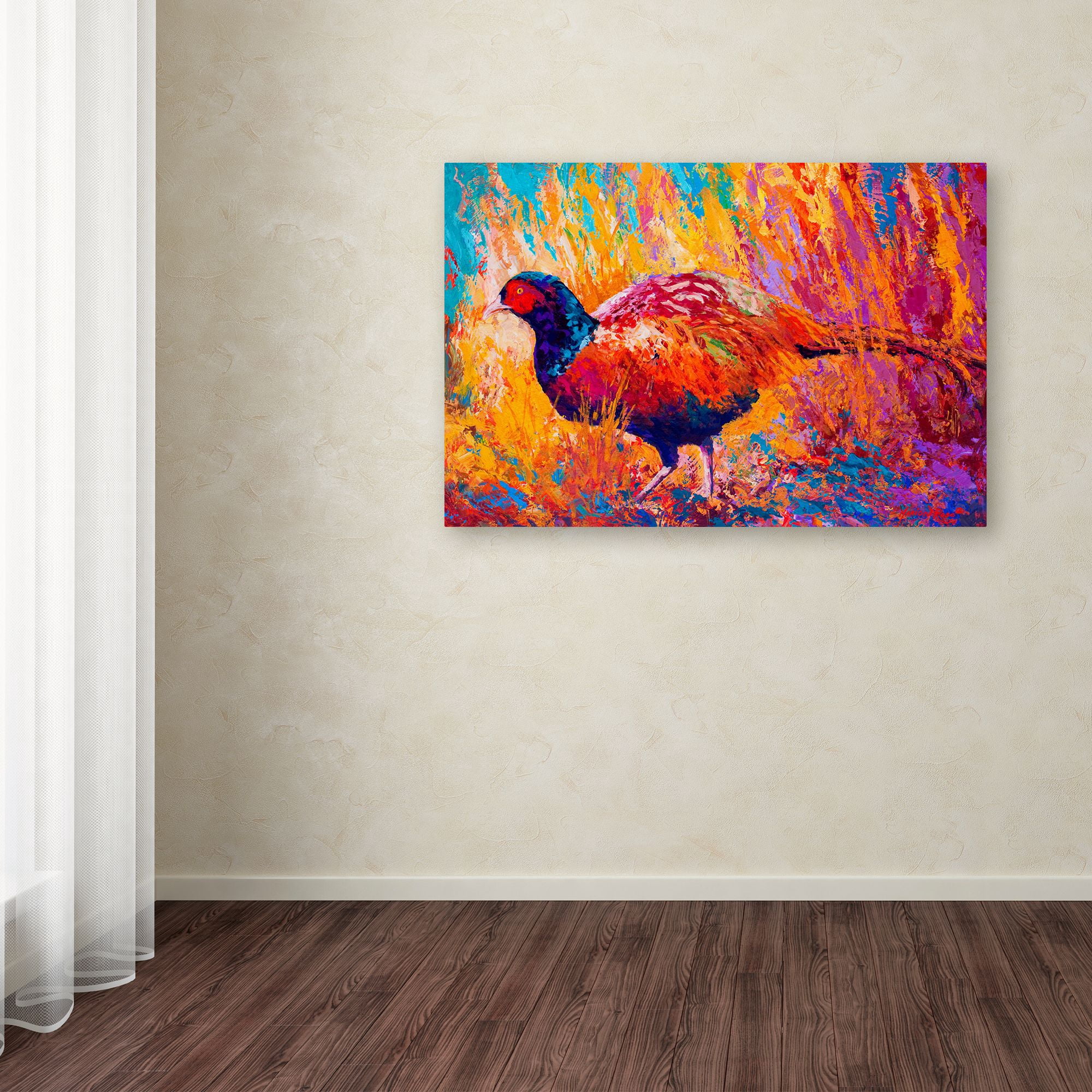 Marion Rose 'Pheasant' Canvas Art