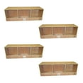 thumbnail image 1 of Rugged Ranch Poulailler en Bois de Grange Boîtes à Œufs Triple Emboîtement (4 Pack), 1 of 3