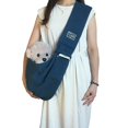 thumbnail image 2 of Portabebés para perros y gatos, bolsa Reversible para mascotas con manos libres, diseño de bolsa y bolso suave, adecuado para viajes al aire libre, 2 of 5