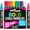 Bold 6mm - 8 Pack, variant on Bold Chalk Markers - Dry Erase Marker Pens - Liquid Chalk Markers for Chalkboards, Signs, Windows, Blackboard, Glass, Mirrors - Chalkboard Marker with Reversible Tip (8 Pack) - (Multicolored, 6mm)