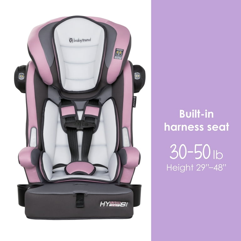 Baby Trend Hybrid SI 3-in-1 Combination Booster Car Seat, Desert Rose -  Walmart.com