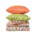 5 Piece Printed Reversible Quilt Set Casanova