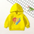 thumbnail image 2 of KPOPLK Baby Hoodie for Boy Girl, Full Zip-up Lightweight Thin Jackets Coat Sweatshirts 0-24 Months(2-3 Years,Yellow), 2 of 7