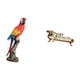 thumbnail image 5 of Figura de loro, escultura animal, estatua de loro de resina, sofá en miniatura, muebles de casa de muñecas de madera, adorno coleccionable adecuado pa, 5 of 8