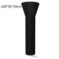 thumbnail image 1 of Housse de Chauffage de Patio Extérieure Robuste Imperméable Noire Protecteur de Meuble, 1 of 5