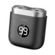 thumbnail image 5 of Pocket Shaver Travel Shaver de hombres inalámbricos Dry y Húmedo Húmedo Recortadora de barba facial para recortar la oficina de viajes de la oficina gris, 5 of 8