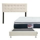 thumbnail image 1 of Colchón Matrimonial + Cabecera Catania + Box Spring Air DICASA Mónaco, 1 of 8