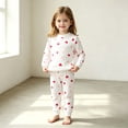 thumbnail image 5 of BLVB Toddler Baby Boys Girls Pajamas Sets 2 Piece Pjs Lounge Outfits Long Sleeve Top and Pants Soft Breathable Sleepwear(Pink,3-4 Years), 5 of 9