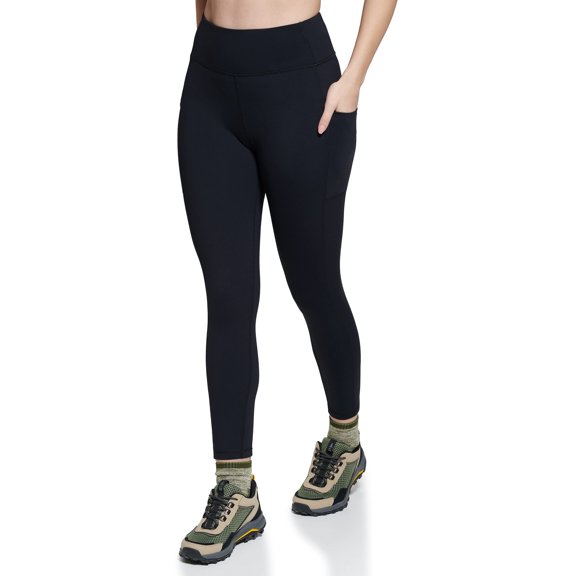Bass Outdoor Womens Catamount Leggings Black Beauty L