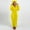 Yellow, variant on Women's Winter Fleece Flannel Onesie Warm Fuzzy Zip Up Jumpsuits Cute Cat Ear Hooded Loungewear Funny Comfy Pajamas