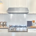 thumbnail image 2 of 36 in. Haven Collection Ducted Under Cabinet Range Hood in Stainless Steel, 2 of 15
