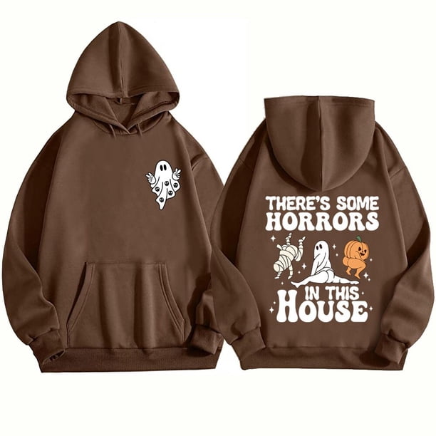 Sudaderas con capucha de Halloween para hombre y mujer, sudaderas con capucha de calabaza fantasma, Tops de regalo