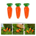 thumbnail image 6 of HONMEET 12Pcs Mini Artificial Orange Carrots Realistic Home Decor Props for Teaching and Crafts 0.7×0.3×0.3in, 6 of 8