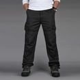 thumbnail image 2 of Pantalones Haren de hombre para primavera/otoño con estampado de flores de anacardo: peto holgado de estilo urbano, sarga no elástica, diseño con múltiples bolsillos, tallas M-XXXXL., 2 of 7