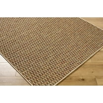 Hauteloom Ataret Living Room, Bedroom Patio Outdoor Area Rug - Traditional, Transitional - Burnt Sienna, Goldenrod, Terracotta - 5' x 7'