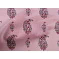 thumbnail image 4 of oneOone Cotton Cambric Pastel Pink Fabric Floral Block Quilting Supplies Print Sewing Fabric By The Yard 56 Inch Wide, 4 of 4
