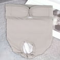 thumbnail image 4 of TELOLY Dog Diapers Washable & Reusable Female and Male Dog Diapers Materials Durable Machine Washable Solution for Pet Incontinence and Long Travels, Grey, L, 4 of 7